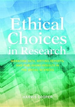 Cover Ethical Choices in Research