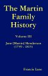 The Martin Family History Volume III... - Bild 1
