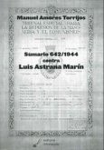 Sumario 642-1944 contra Luis Astrana Marín