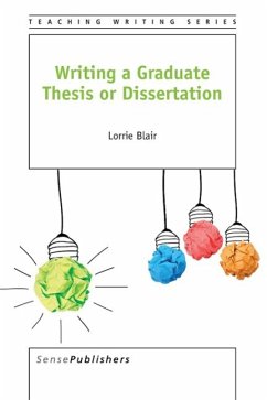 Writing a Graduate Thesis or Dissertation - Blair, Lorrie