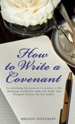 How to Write a Covenant - Zintgraff, Brenda