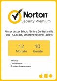 NortonLifeLock Norton Security 3.0 Premium - 10 Geräte (Download für Windows)