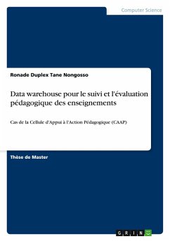 Data warehouse pour le suivi et l'évaluation pédagogique des enseignements - Tane Nongosso, Ronade Duplex