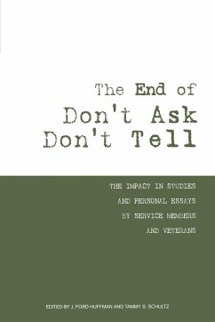 The End of Don't Ask Don't Tell - Marine Corps University Press