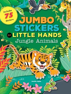 Jumbo Stickers for Little Hands: Jungle Animals - Tejido, Jomike