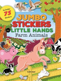 Jumbo Stickers for Little Hands: Farm Animals - Tejido, Jomike