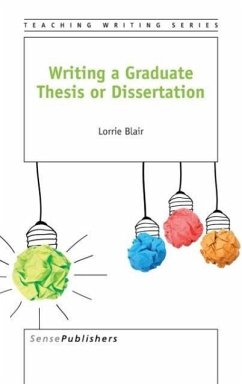 Writing a Graduate Thesis or Dissertation - Blair, Lorrie