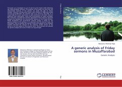 A generic analysis of Friday sermons in Muzaffarabad