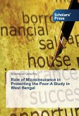 Role of Microinsurance in Protecting the Poor:A Study in West Bengal