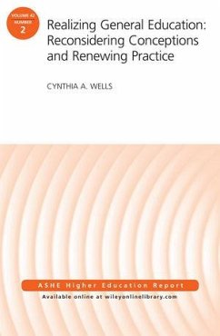 Realizing General Education (eBook, ePUB) - Wells, Cynthia A.