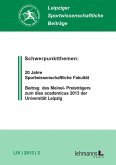 Leipziger Sportwissenschaftliche Beiträge (eBook, PDF)