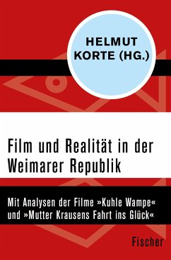 Film und Realität in der Weimarer Republik (eBook, ePUB) - Korte, Helmut; Happel, Reinhold; Michaelis, Margot