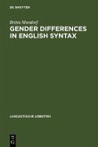 Gender Differences in English Syntax (eBook, PDF)