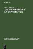 Das Problem der Interpretation (eBook, PDF)