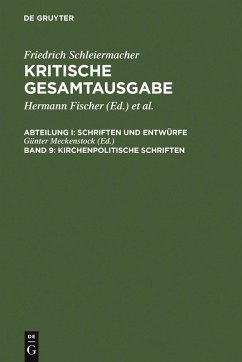Cover Kirchenpolitische Schriften (eBook, PDF)