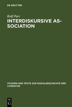 Interdiskursive As-Sociation (eBook, PDF) - Parr, Rolf