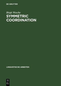 Cover Symmetric Coordination (eBook, PDF)