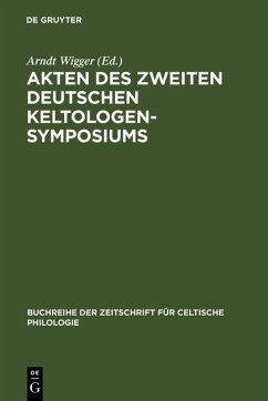 Akten des zweiten deutschen Keltologen-Symposiums (eBook, PDF) Cover Akten des zweiten deutschen Keltologen-Symposiums (eBook, PDF)