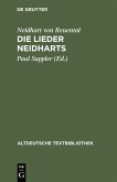 Die Lieder Neidharts (eBook, PDF)