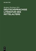 Deutschsprachige Literatur des Mittelalters (eBook, PDF)