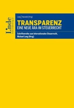 Cover Transparenz - Eine neue Ära im Steuerrecht