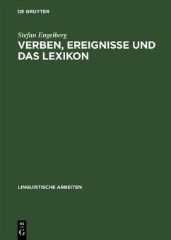 Cover Verben, Ereignisse und das Lexikon (eBook, PDF)