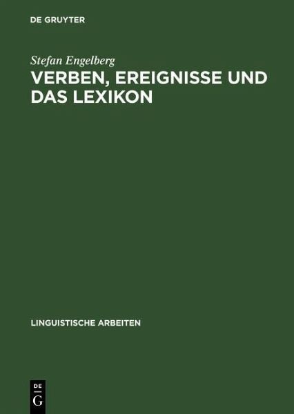 Verben, Ereignisse und das Lexikon (eBook, PDF)