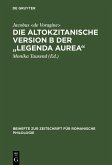 Die altokzitanische Version B der &quote;Legenda aurea&quote; (eBook, PDF)