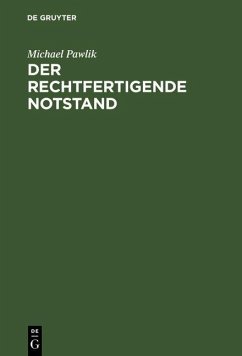 Cover Der rechtfertigende Notstand (eBook, PDF)