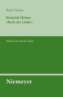 Heinrich Heines »Buch der Lieder«. (eBook, PDF) - Sousa, Karin