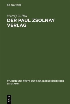Der Paul Zsolnay Verlag (eBook, PDF) - Hall, Murray G.