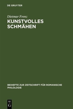 Kunstvolles Schmähen (eBook, PDF) - Frenz, Dietmar