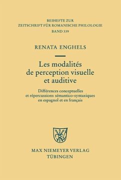 Cover Les modalités de perception visuelle et auditive (eBook, PDF)