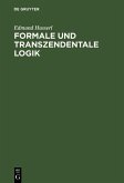 Formale und transzendentale Logik (eBook, PDF)