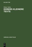 Dürers kleinere Texte (eBook, PDF)