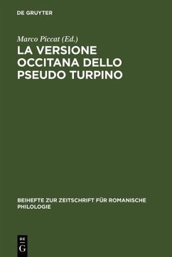 La versione occitana dello Pseudo Turpino (eBook, PDF)