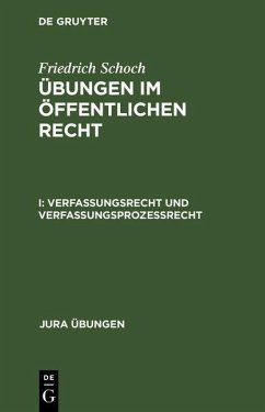 Verfassungsrecht und Verfassungsprozeßrecht (eBook, PDF) - Schoch, Friedrich
