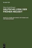 Sturm und Drang: Göttinger Hain und Grenzgänger (eBook, PDF)