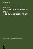 Sozialpsychologie des Sprachverhaltens (eBook, PDF)