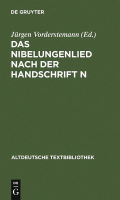 Cover Das Nibelungenlied nach der Handschrift n (eBook, PDF)