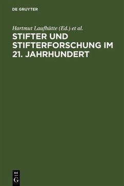Stifter und Stifterforschung im 21. Jahrhundert (eBook, PDF)