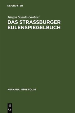 Cover Das Straßburger Eulenspiegelbuch (eBook, PDF)