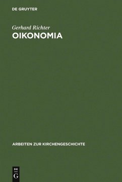 Oikonomia (eBook, PDF) - Richter, Gerhard