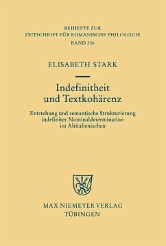 Indefinitheit und Textkohärenz (eBook, PDF) - Stark, Elisabeth
