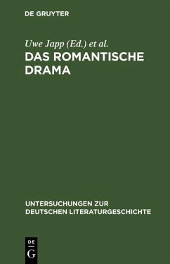 Cover Das romantische Drama (eBook, PDF)