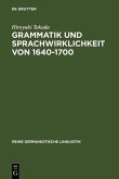 Grammatik und Sprachwirklichkeit von 1640-1700 (eBook, PDF)