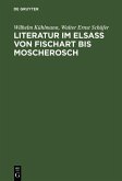 Literatur im Elsaß von Fischart bis Moscherosch (eBook, PDF)