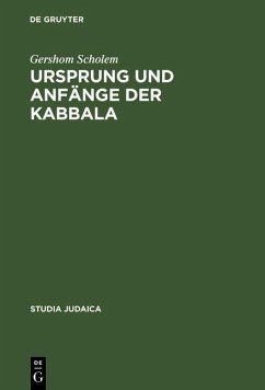 Ursprung und Anfänge der Kabbala (eBook, PDF) - Scholem, Gershom