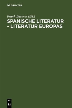 Spanische Literatur - Literatur Europas (eBook, PDF) Cover Spanische Literatur - Literatur Europas (eBook, PDF)