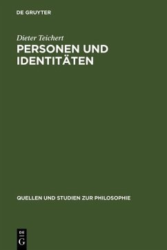 Cover Personen und Identitäten (eBook, PDF)